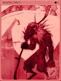 Carta Bafomé Enfurecido