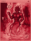 Enraged Ifrit Card
