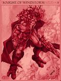 Enraged Stormy Knight Card