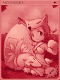 Enraged Moonlight Flower Card