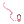 Branco, fumaça rosa